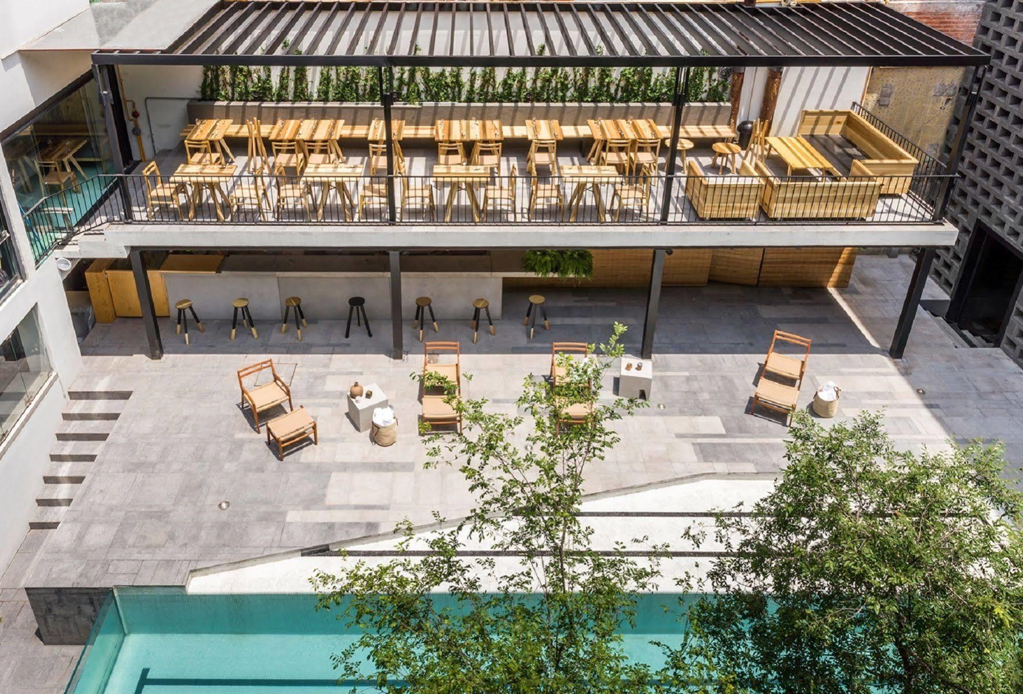卡洛塔酒店 墨西哥城 外观 照片